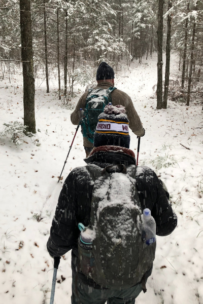 Ice Age National Scenic Trail, Ice Age Trail Alliance, Winter Hiking, Winter, Snow, Hikers