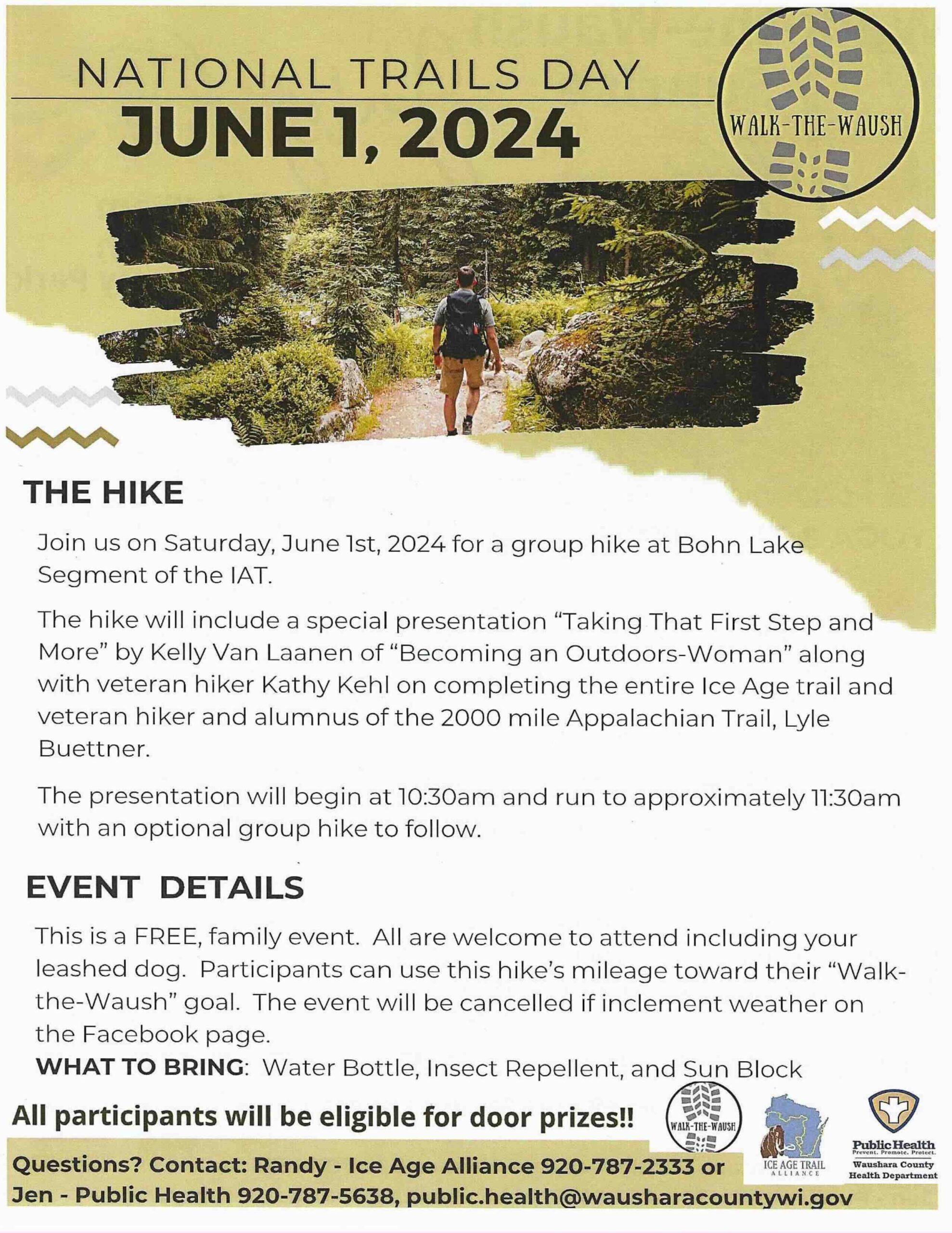 National Trails Day Hike