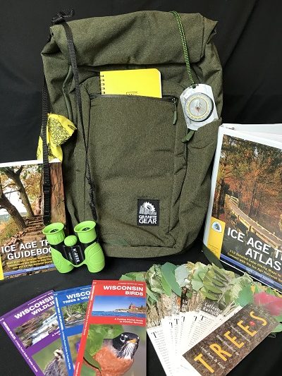 Ice Age Trail Explorer Backpack contents
