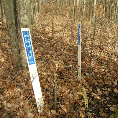 Ice Age Trail Alliance, Ice Age National Scenic Trail, Land Management, Property boundary markers, Property monitoring.