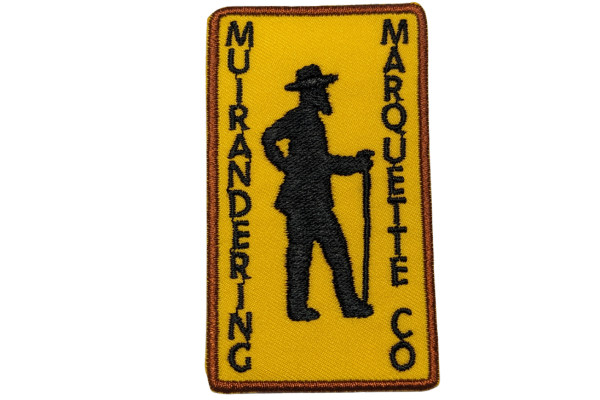 The Hiking Award program patch of the Marquette County Chapter.
