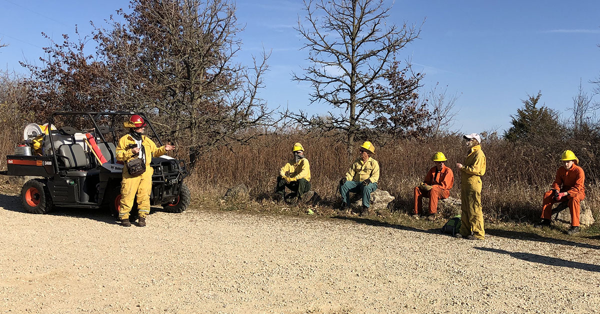 Ice Age Trail Alliance, Ice Age National Scenic Trail, Dane County Chapter, Prescribed Fire Briefing