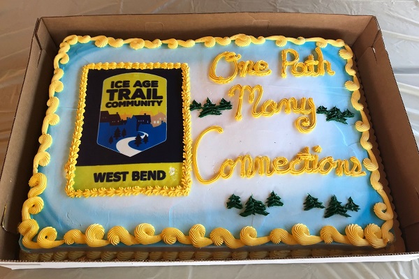 The City of West Bend celebrates becoming an Ice Age Trail Community-Photo by Amy Lord